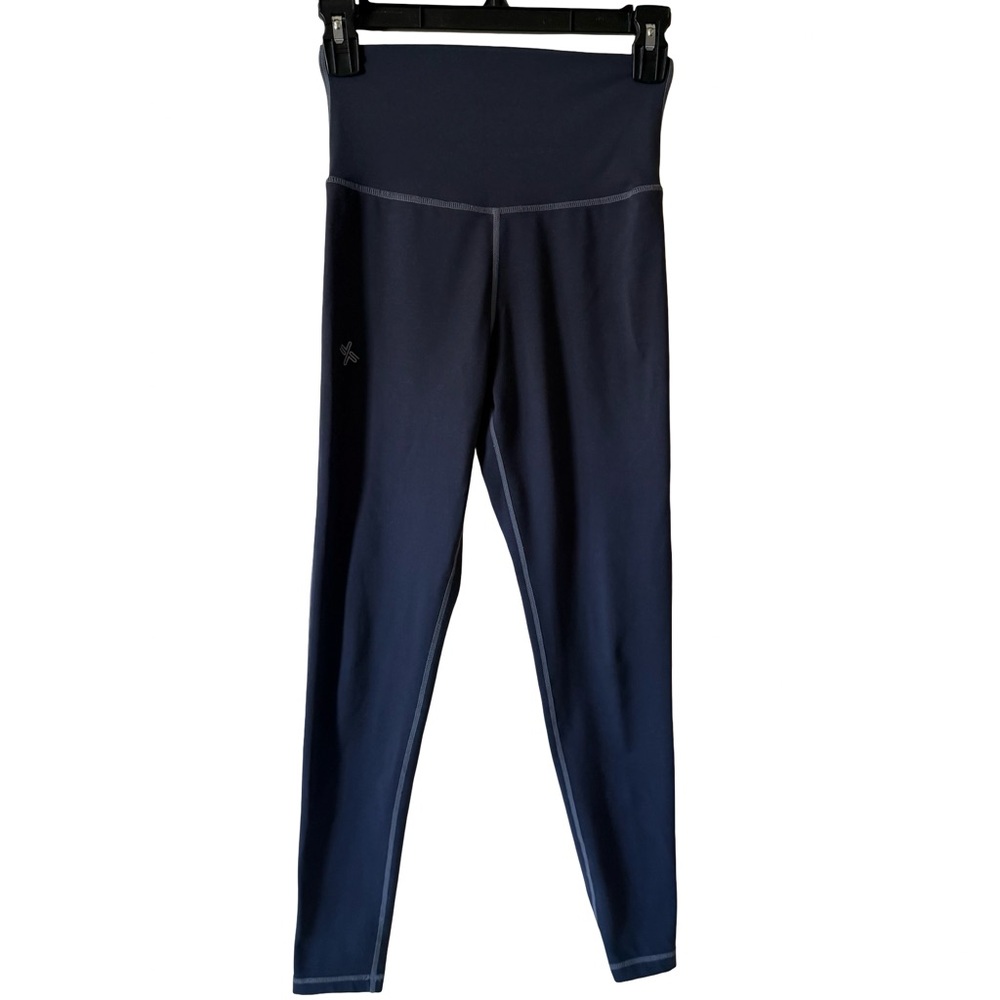 XEXYMIX Hugh Rise  Leggings Sz M Blue Gray